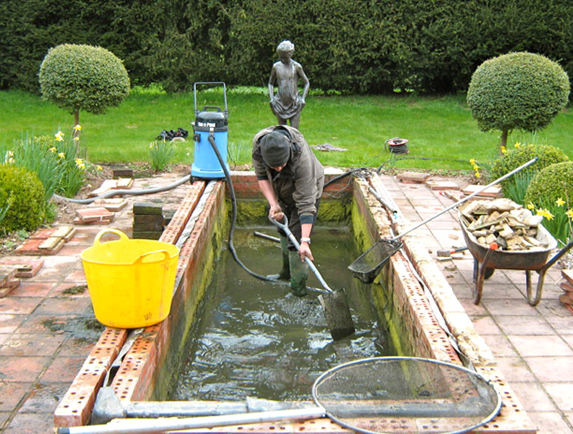 pond cleaning